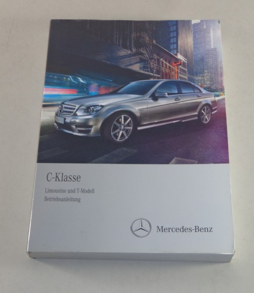 Betriebsanleitung Mercedes C-Klasse W204 / S204 Limousine + T-Modell St.02/ 2011