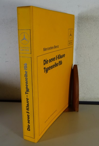 Einführungsschrift Mercedes-Benz W126 S-Klasse 280 380 500 S SE SEL von 03/1979