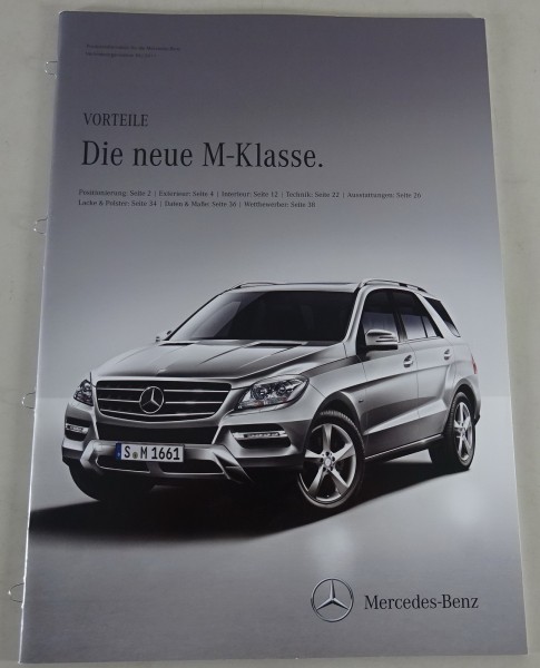 Produktinformation / Vorteile Mercedes-Benz M-Klasse W166 Stand 06/2011