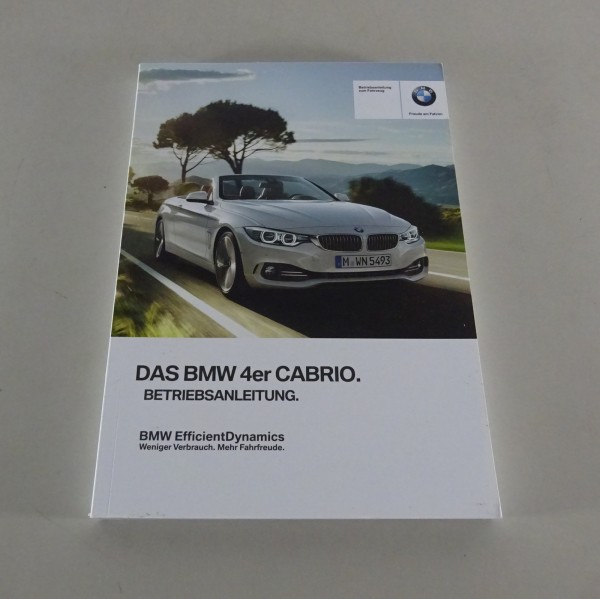 Betriebsanleitung / Handbuch BMW 4er Cabrio F33 Stand 02/2015