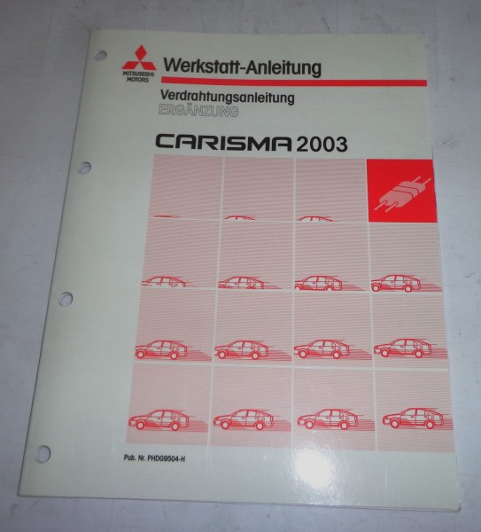 Werkstatthandbuch Elektrik Schaltpläne Mitsubishi Carisma 2003 Stand 06/2002