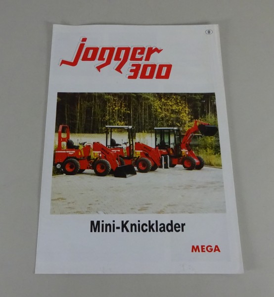 Prospekt / Broschüre Jogger Mini-Knicklader 300