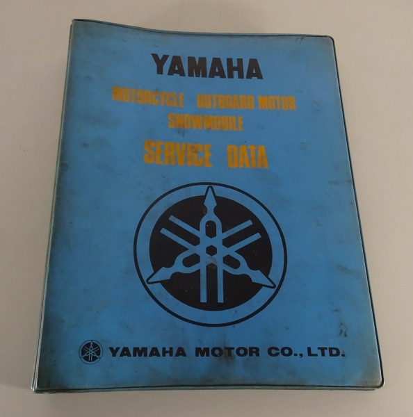 Werkstatthandbuch Yamaha Service Daten Motorräder Stand 1972