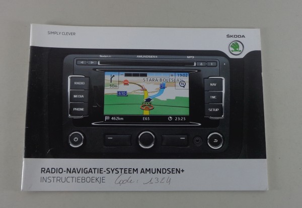 Instructieboekje Skoda Radio-Navigatie-System Amundsen Jaar 2011