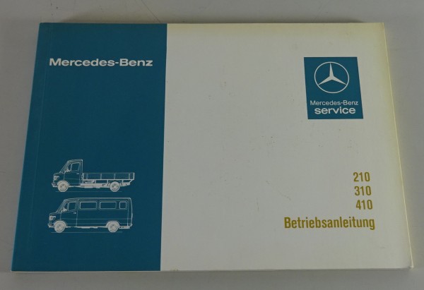 Betriebsanleitung Mercedes Benz Bremer Transporter T1 207-409 Stand 12/1984