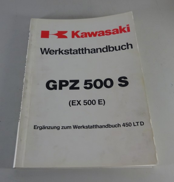 Werkstatthandbuch Nachtrag Kawasaki GPZ 500 S / EX 500 E Stand 05/1994