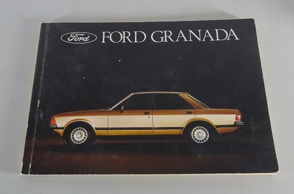 Betriebsanleitung / Handbuch Ford Granada MK II Stand 07/1977