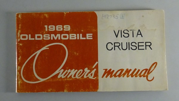 Betriebsanleitung / Handbuch Oldsmobile Visita Cruiser von 1968