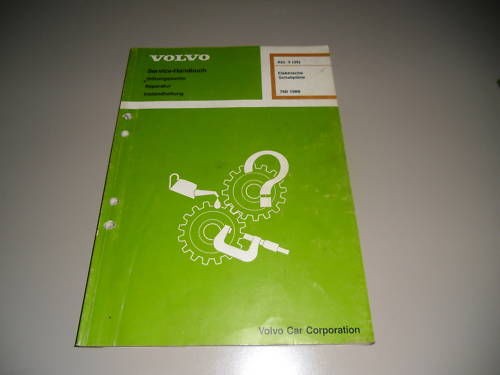 Werkstatthandbuch Elektrik Volvo 760 ab 1988