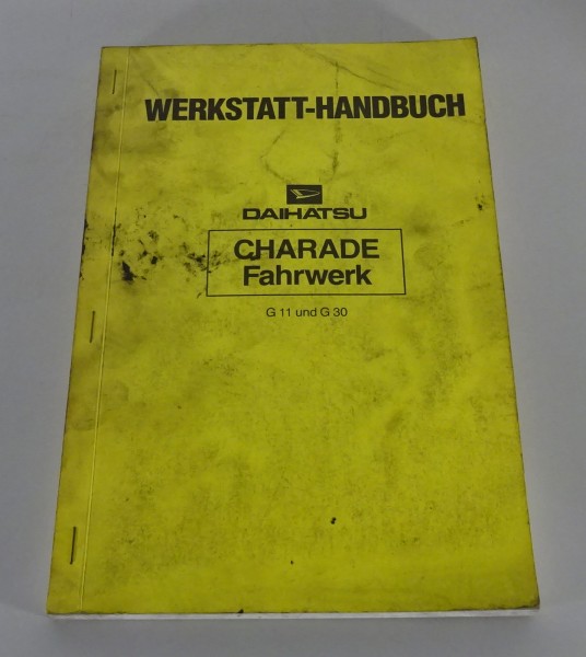 Werkstatthandbuch für Daihatsu Charade G11 & G30 Fahrgestell Stand 01/1984