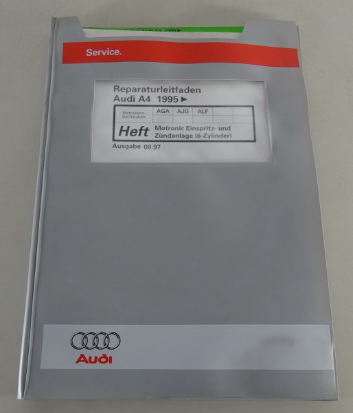 Werkstatthandbuch Audi A4 B5 Motronic Einspritz- u. Zündanlage 6-Zyl. von 8/1997