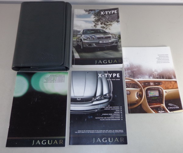 Owner's Manual + Wallet for the 2007 Jaguar X-Type