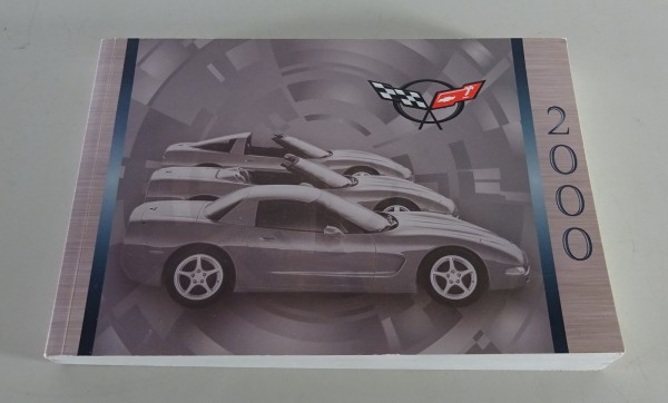 Owner´s Manual / Handbook Chevrolet Corvette C5 Stand 2000