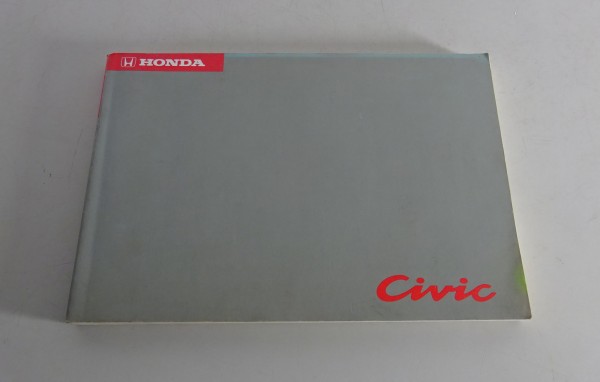 Betriebsanleitung / Handbuch Honda Civic 5. Generation Bauj. 1991-1996 von 1992