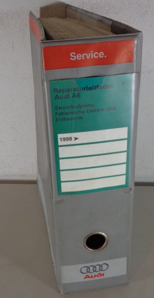 Werkstatthandbuch Stromlaufpläne Schaltpläne Elektrik Audi A6 C5 Typ 4B ab 1998