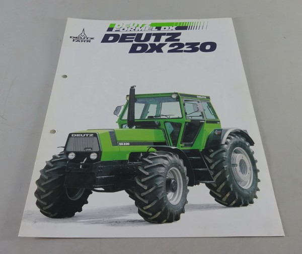 Datenblatt Deutz DX 230 Stand 01/1979