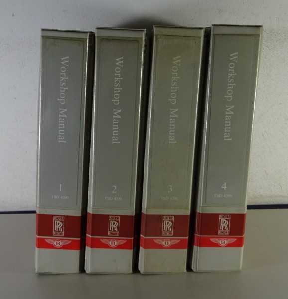 Workshop Manual Rolls Royce Silver Shadow I + II / Bentley T + T2 from 1977