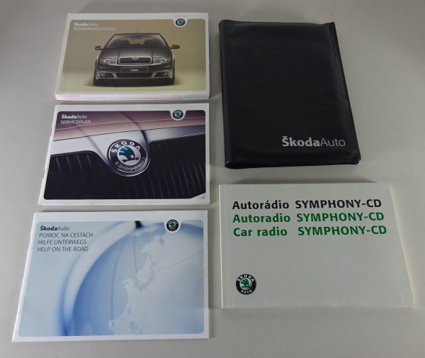Bordmappe + Betriebsanleitung / Handbuch Skoda Fabia I Typ 6Y Stand 08/2004
