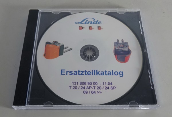 Teilekatalog CD Linde Niederhubwagen T20/24 AP & SP Stand 11/2004