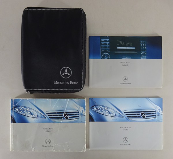 Owner's Manual + Wallet Mercedes Benz A-Class W169 A 150 170 200 from 2007