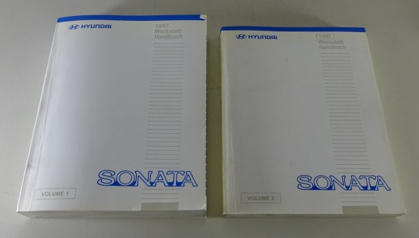 Werkstatthandbuch Band 1 + 2 Hyundai Sonata Typ Y3 Modelljahr 1997 Stand 05/1996