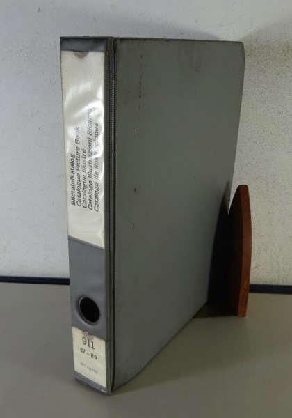 Bildkatalog / Teilekatalog für Porsche 911 G-Modell Carerra + Cabrio Bj. 87-89