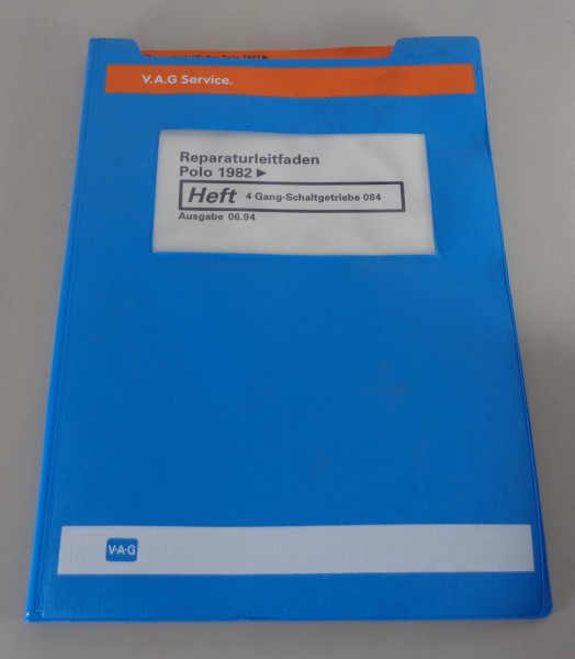 Werkstatthandbuch VW Polo II 86c ab ´82 4 Gang-Schaltgetriebe 084 Stand 06/1994