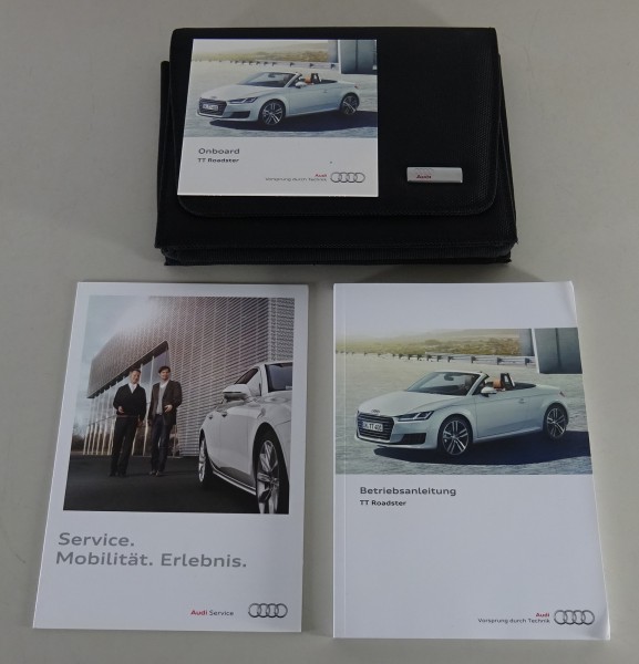 Bordmappe + Betriebsanleitung / Handbuch Audi TT Roadster Typ FV Stand 11/2016