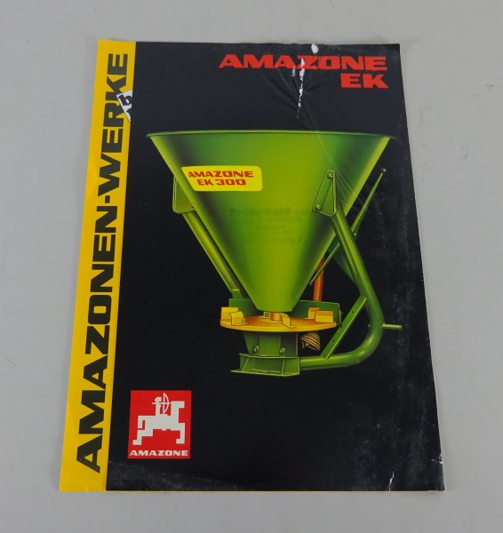 Prospekt / Broschüre Amazone Produktübersicht Zentrifugalstreuer Stand 08/1983