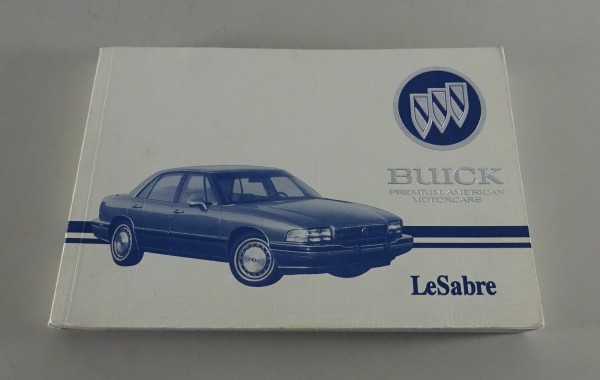Owner´s Manual / Handbook Buick Le Sabre Stand 1993