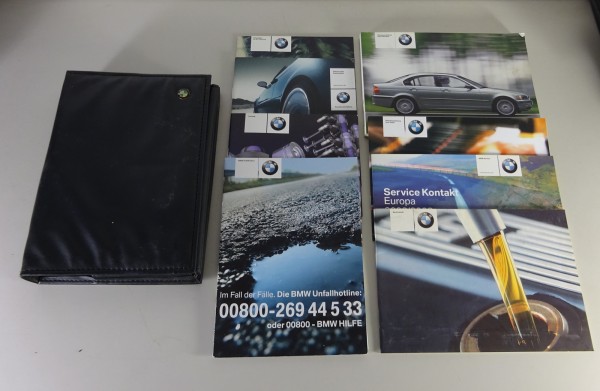 Bordmappe + Betriebsanleitung / Handbuch BMW 3er E46 316i - 330xd Stand 03/2002