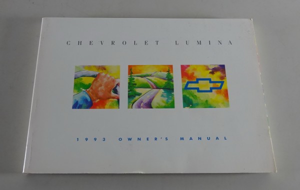 Owner´s Manual / Handbook Chevrolet Lumina Stand 1993