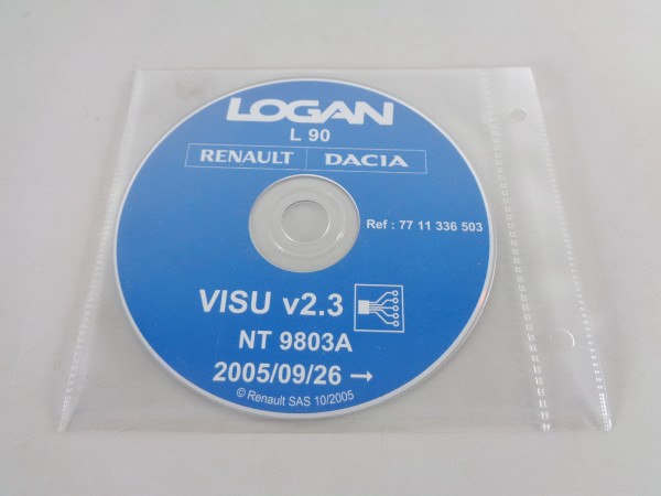 Elektrische Schaltpläne auf CD Dacia Logan - L 90 Stand 09/2005