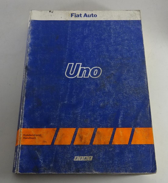 Werkstatthandbuch / Kundendienst-Handbuch Fiat Uno Stand März 1983