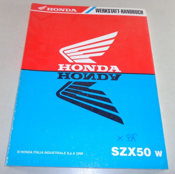 Werkstatthandbuch Honda SZX 50 Stand 1998