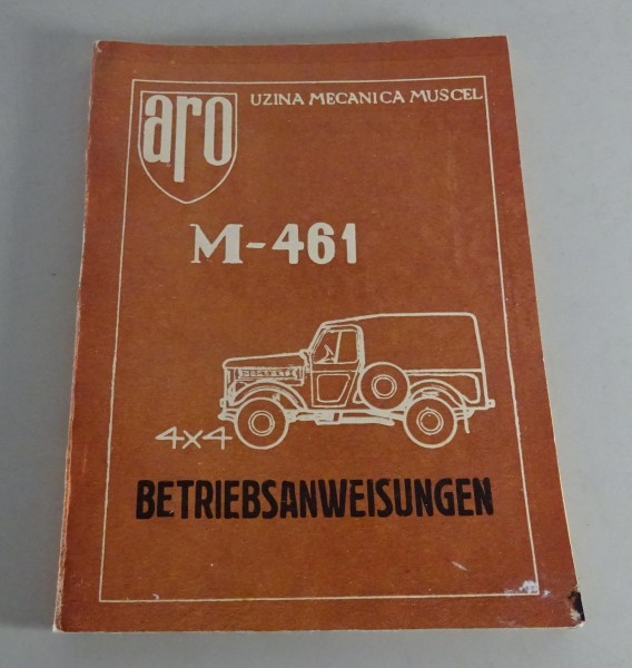 Betriebsanleitung / Handbuch Aro M 461 4x4 Allrad von 1970