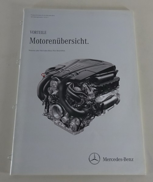 Produktinformationen Mercedes-Benz Motorenübersicht 4-12 Zylinder Stand 10/2011