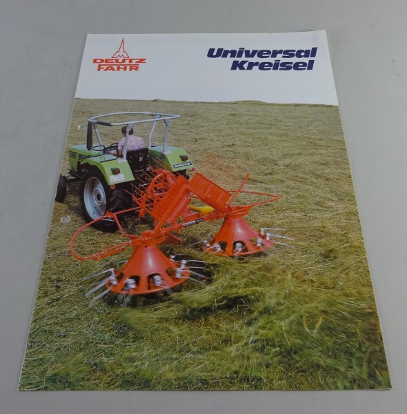 Prospekt / Broschüre Deutz-Fahr Universal-Kreisel Stand 08/1978
