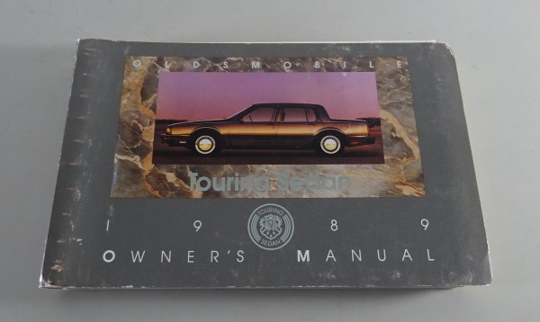 Owner´s Manual / Handbook Oldsmobile Touring Sedan Stand 1989