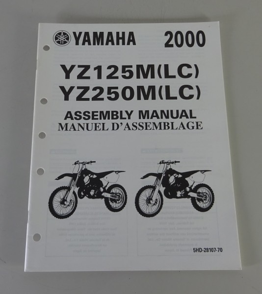 Montageanleitung / Manuel d´Assemblage Yamaha YZ 125 / 250 M (LC) von 2000