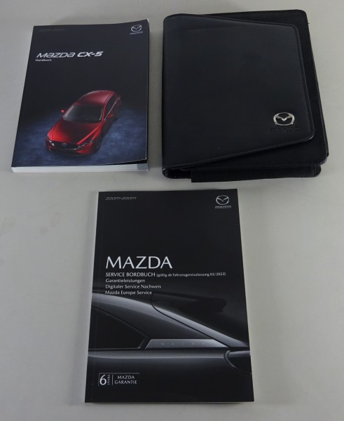 Bordmappe + Betriebsanleitung Mazda CX-5 2. Generation Typ KF Stand 10/2022