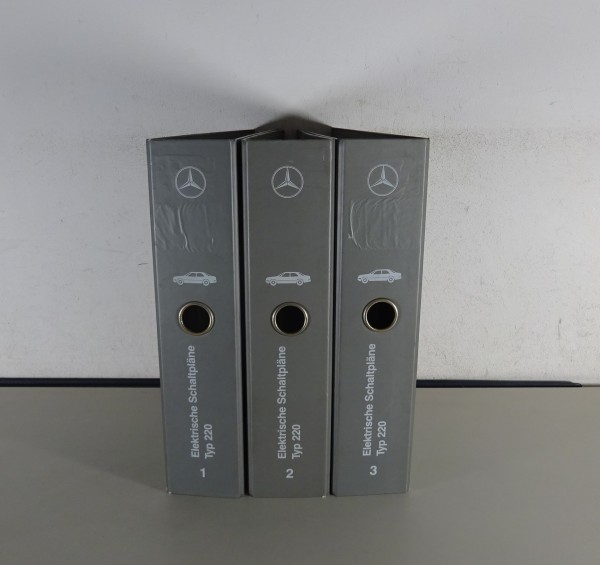 Werkstatthandbuch Elektrik / Schaltpläne Mercedes S-Klasse W220 Stand 06/1998