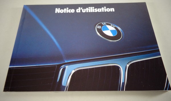 Notice d'utilisation BMW Série 5 E34 525i - 535i - M5 01/1990