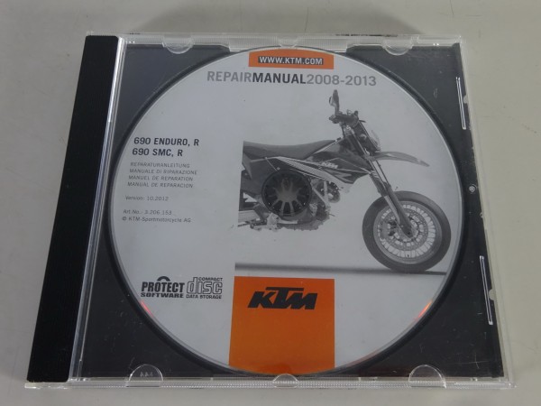 Werkstatthandbuch / Repair Manual KTM 690 Enduro / R / SMC Baujahre 2008- 2013