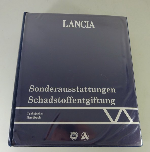 Werkstatthandbuch Schadstoffentgiftung Lancia Y10 / Prisma / Delta / Thema 1989