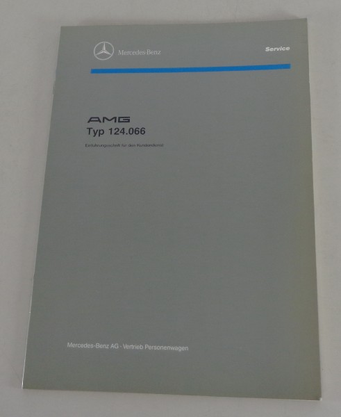 Werkstatthandbuch Einführung Mercedes Benz W124 E320 Cabrio 124.066 + AMG 9/1993