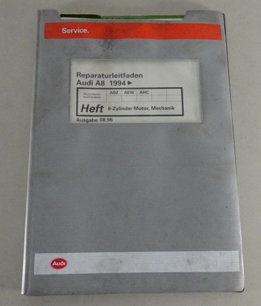 Werkstatthandbuch / Reparaturleitfaden Audi A8 D2 8-Zylinder Motor ab 1994