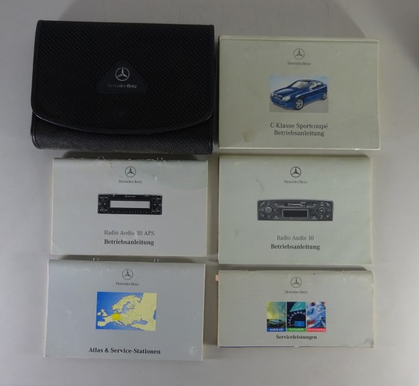 Bordmappe mit Betriebsanleitung Mercedes C-Klasse CL203 Sportcoupé Stand 07/2001