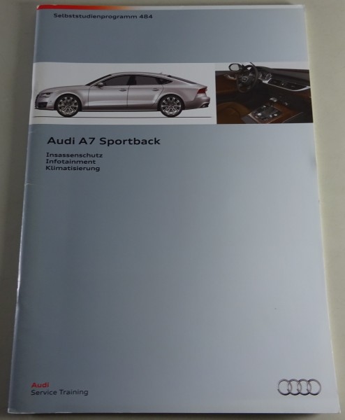 Selbststudienprogramm SSP 484 Audi A7 Sportback - Infotainment / usw. von 7/2010
