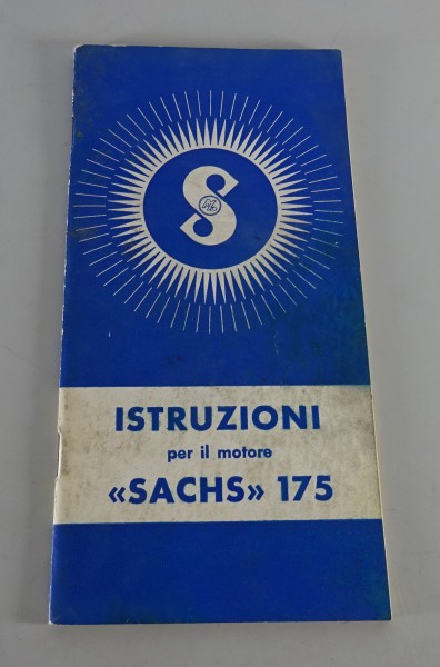 Betriebsanleitung / Handbuch Sachs 175 Motor Stand 03/1954